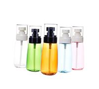 Veemoon 6Pièces Bouteilles de Voyage Réutilisables de Flacons Pulvérisateurs Transparente pour Cosmétiques Lotions Pratiques pour Voyage