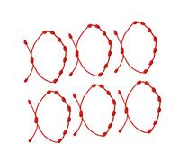 Veemoon 6Pièces Bracel Réglable de Corde pour Santé Bénédiction