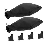 Veemoon 6pièces Collecteur De Poussière Pour Raboteuse Bord Lot De Contenants Robustes Pour Sciure Compatible Ponceuse à Bande Et Scie à Onglet Et Facile Entretien