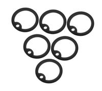 Veemoon 6pièces Couverture de Silicone pour Étiquette de Chien Silence pour Médaille Identification Protection pour Collier de Chien