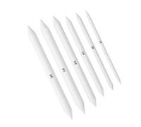 Veemoon 6pièces Crayons à Dessin Blancs Estompe Crayons à Craie Surligneurs Outils De Dessin Effaçables Petites Gommes pour Tableau Blanc Stylo De Mélange Art Outils De Mélange Esquisse