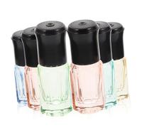 Veemoon 6pièces Flacons à Bille Vides Pour Huiles Essentielles Petits Flacons De Voyage Pour Parfum Cosmétiques