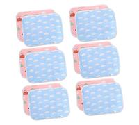 Veemoon 6pièces Lit pour Animal De Compagnie Tapis pour Nid De Hamster Tapis Chaud pour Petit Animal pour Cage De Hamster De Couchage pour Rongeur