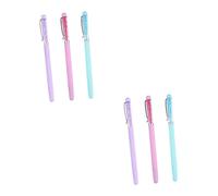 Veemoon 6pièces Outils De Manucure Avec à Points Rhinestones Pour Art Dotting Pens Vert Rose