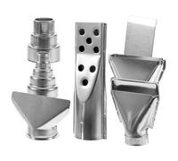 Veemoon 7 Buses à Air Chaud en Acier Inoxydable 35 MM - Kit de Buses Rondes Plates et Coudées pour Station de Soudage Accessoires Polyvalents pour Soudage et Dessoudage à Air Chaud