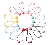 Veemoon 7 Paires Élastiques à Cheveux Double Boule pour Petites Filles Attaches pour Queues de Cheval Bandeaux Élastiques pour Cheveux Garçon Fille