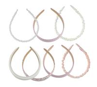 Veemoon 7 pièces Bandeaux Larges pour Visage Accessoires Cheveux Mode Bandeaux Chics et Filles Maintien Cheveux pour Types de