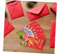 Veemoon 72pièces Lot De Enveloppes Lai See Pour Nouvel An Année Du Coq Motifs Carpes Pochettes Pour Fête Mariage