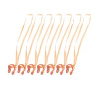 Veemoon 7pcs Pinces Nasales en Silicone pour Natation avec Cordon, Confort sans Irritation, Boîte Compacte Portable, Adaptées Adultes et Garçon et Filles pour Piscine et Plongée