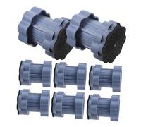 Veemoon 8 Pièces Coussins Vibration pour Machine à Laver et Sèche Linge Pads Antidérapants Réglables Hauteur Amortisseurs Robustes pour Stabilisateur et Du Bruit