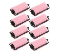 Veemoon 8 pièces Mousse pour Cheveux Outils de Coiffage Auto Agrippants pour Boucles et Maison ou Salon Diamètre Doux et Confortable pour Types de Cheveux