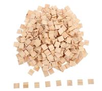 Veemoon 800 Pièces Blank Wooden Letter Tiles Unfinished DIY Craft Slices For Painting Wall Art And Home Decoration