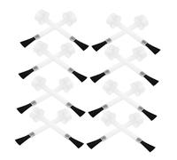 Veemoon 80pièces Pinceau pour Vernis Gel et Colle à Ongles Embout de Rechange Plastique pour Application Précise et Nettoyage Facile