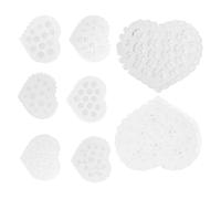 Veemoon 8pcs Moules en Résine à Fleurs pour DIY Nail Art, Surface Lisse, Non Déformables, Styles Variés pour Fabrication de Bijoux et Loisirs Créatifs