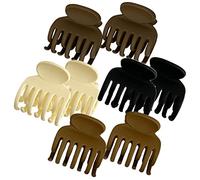 Veemoon 8pièces Clips Cheveux Griffe Femme Pinces Roller Barrette Pour Fines Mèches Et Queue De Cheval