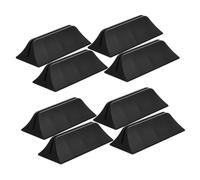 Veemoon 8pièces Support De Séparation De Bureau pour Écrans Plastique De Partition Mobile pour Bureau Compatible avec Divers Types De Panneaux Cloisons