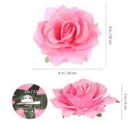 Veemoon 9pièces Épingles à Cheveux Fleuries Roses Broches Pour Cheveux Accessoires De Mode Pour Demoiselles Honneur Et Mariées Pour Saint-valentin Et Événements Formels