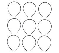 Veemoon 9pièces Lot De Bandeaux Simples Avec Strass Pour Cheveux Accessoires Pour Femmes Et Filles