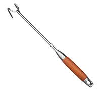 Veemoon À Viande Acier Inoxydable Outil De Retournement Pour Barbecue Prise Ergonomique Pour Viande Et Poisson Facile à Nettoyer Utilisation Prolongée
