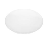 Veemoon Abat-jour en Acrylique Blanc 19 Cm de Diamètre, 2 Cm de Hauteur, Abat-jour Rond pour Ventilateur de Plafond, Remplacement Globe Lampe pour Salon et Chambre, Diffuseur de Lumière