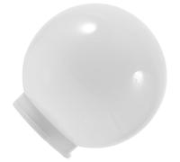 Veemoon Abat-Jour Sphérique en Acrylique Blanc Laiteux Ø150 MM Cache-Lumière pour Applique Murale Extérieure Globe de Remplacement pour Lampe Jardin et Terrasse Couvercle Solide pour