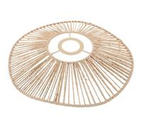 Veemoon Abat-jour tissé corde fourniture de lampe éclairage de cuisine suspension vintage abat-jour suspendu lustre petit abat-jour accessoire de lampe abat-jour petit fer forgé Plafonnier, 0TOWLDGFON9SIP106079FZ1Q4