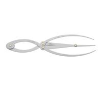 Veemoon Accessoire Beauté en Acier Inoxydable Argenté Règle à Sourcils pour Détecter la Taille Position des Sourcils Outil de Mesure Courbe pour Femmes