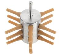 Veemoon Accessoire de Perçage pour Plumeuse à Poulets 18 Doigts en Acier Inoxydable Épilateur Portable pour Volaille Plumage Rapide Poulet Canard Oie - Outil Ferme Cuisine Pratique