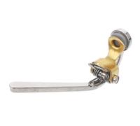 Veemoon Accessoire Trombone Watergate 28 MM en Liège Nickelé Cuivré Remplacement Bonde Drainage pour Trombone Ténor Baryton Support Clé Eau Instrument Musique