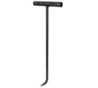 Veemoon Acier Noir Crochet de T pour Couvercle de Regard