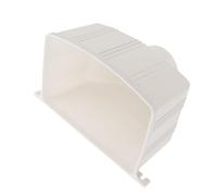 Veemoon Adaptateur de Conduite de Gouttière en Plastique Blanc Haute Résistance pour Collecte des Eaux de Pluie sur Sols Extérieurs de Villas et Bâtiments