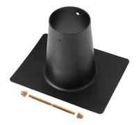 Veemoon Adaptateur de Gouttière en Alliage d'Aluminium pour Chaîne de Pluie Accessoire de Collecte d'eau de Pluie Installation Facile pour Égouttoir Décoratif de Villa 1 Pièce