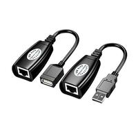 Veemoon Adaptateur Ethernet USB Rallonge Réseau Adaptateur Extension pour Maison Et Bureau Câble Ethernet Pratique Et Léger