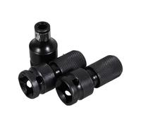 Veemoon Adaptateur pour hocs 1/2 Pouce Carré vers Douille Hexagonale 1/4 Pouce en Acier Chrome-vanadium, Lot de 3 Pièces, Connecteur Robuste pour Outils Pneumatiques et