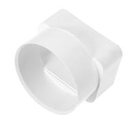 Veemoon Adaptateur Pour Gouttière Carrée Connecteur De Canalisation De Descente Robuste Pour Collecte Et Dérivation Eau De Pluie Installation Facile Pour Protection Extérieure Des Maisons