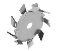 Veemoon Agitateur à Palette en Acier Inoxydable 5 CM Trous de 8 MM Disque de Dispersion sans Tige pour Mélangeur de Laboratoire Agitation Chimique Précise et Homogène Réutilisable