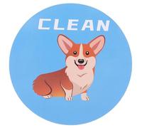 Veemoon Aimant Lave-Vaisselle Double Face Propre/Sale Rond Indicateur Magnétique la Cuisine Accessoire Lave-Vaisselle Pratique et Solide Compatible Acier Inoxydable Design Corgi