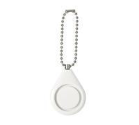 Veemoon Alarme Sonore Portable Alimentée par Pile Bouton Intégrée en ABS Blanc , Facile à Transporter pour Femmes Sécurité en Extérieur