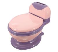 Veemoon Américain Mangeoire Se Soucier Toilettes Voiture Gel Enfants Entraver Pigeon Pêcheur Pot Né Voyage Jouets Souffler Articles De Toilette Garçon Plastique Rose