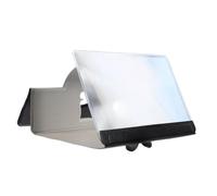 Veemoon Amplificateur Écran Créatif pour Téléphone Support Acrylique Noir Agrandisseur Vidéo pour Visionnage Confortable Et