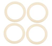 Veemoon Anneaux Porte-bébé Bébé Lot De 4 En Plastique Blanc Antidérapant Accessoires Porte-garçon Et Filles Pour -né Usage Intérieur Extérieur Léger Solide