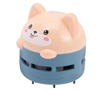 Veemoon Aspirateur Portable Chat Mignon pour Bureau, Nettoyage Silencieux | ABS, Forme Cartoon à Surface Lisse, pour Étudiants et Enseignants, Câble USB Inclus