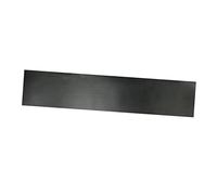Veemoon Autocollant Pare-Brise Voiture Bande de Pare Soleil PVC Noir, Protection Solaire la Chaleur UV, Déco Pare-Brise 130X20Cm