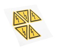 Veemoon Autocollants Avertissement Chocs Électriques 5 Pièces 40Mm pour Environnements Professionnels et Industriels
