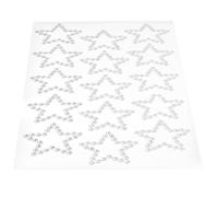 Veemoon Autocollants de Visage 1 Feuille 3D Brillant Auto-Adhésif pour Maquillage Festival Décoration Éblouissante pour Yeux et Visage Bijoux Cosmétiques
