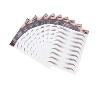 Veemoon Autocollants Pour Sourcils 9 Feuilles Effet 6d Imperméables Maquillage Temporaire Femmes Faciles à Appliquer Naturels à Poils Imitation