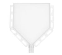 Veemoon Bac de Récupération en Plastique pour Climatiseur Bac à Eau Sol et Trou Précis de 1,5cm, Accessoire Essentiel pour Fête Prévention des Blocages