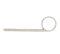 Veemoon Bague Coulissante en Métal pour Trompette, Accessoire de Remplacement pour Coulisse, Anneau de Traction pour Doigt, Compatible Instruments à Vent, Léger et Solide, Accessoire