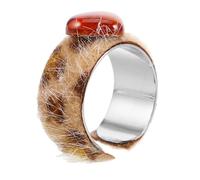 Veemoon Bague D'amour Imprimé Léopard Anneau Masculin Bagues Réglables Pour Femmes Bagues Vintage Pour Hommes Anneaux D'amour Bague Réglable Anneaux Anneau De Pouce Acrylique Léopard