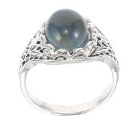 Veemoon Bague Émotion Vintage pour Femmes Bague Changeante de Couleur et Pierre avec Changement de Température Accessoire de Mode Adaptable et Romantique